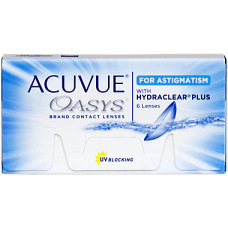 Acuvue Oasys For Astigmatism with Hydraclear Plus Contact Lens